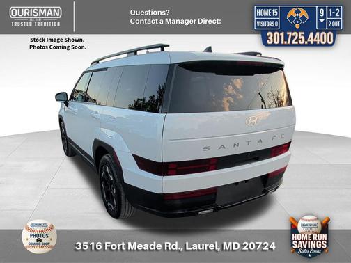 Serenity White 2025 Hyundai SANTA FE SEL 2.4