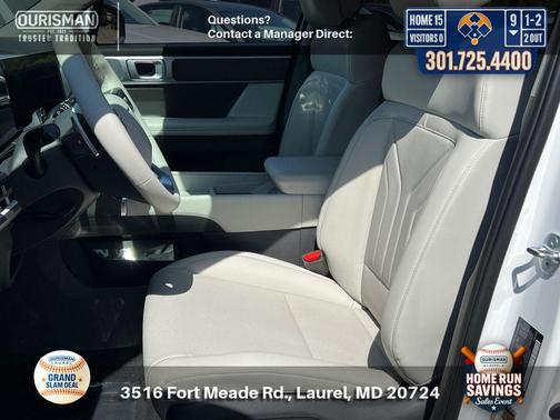 Serenity White 2025 Hyundai SANTA FE SEL 2.4