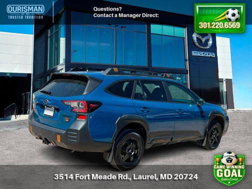 Geyser Blue 2022 Subaru Outback Wilderness
