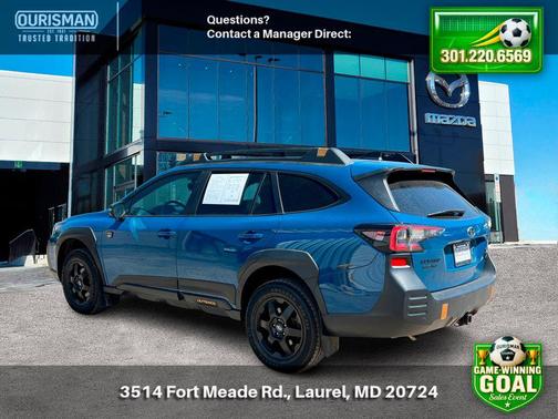 Geyser Blue 2022 Subaru Outback Wilderness
