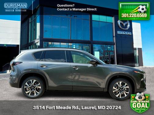 Machine Gray Metallic 2026 Mazda CX-5 2.5 S Preferred Package