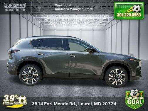 Machine Gray Metallic 2026 Mazda CX-5 2.5 S Preferred Package
