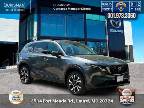 Machine Gray Metallic 2026 Mazda CX-5 2.5 S Preferred Package
