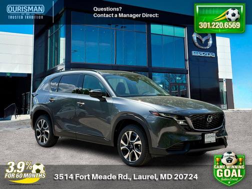 Machine Gray Metallic 2026 Mazda CX-5 2.5 S Preferred Package