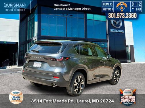 Machine Gray Metallic 2026 Mazda CX-5 2.5 S Preferred Package