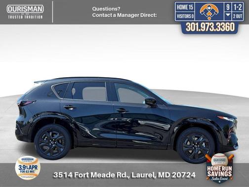 Jet Black Mica 2026 Mazda CX-5 2.5 S Premium Plus Package