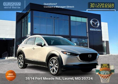Platinum Quartz Metallic 2024 Mazda CX-30 2.5 S Premium Package