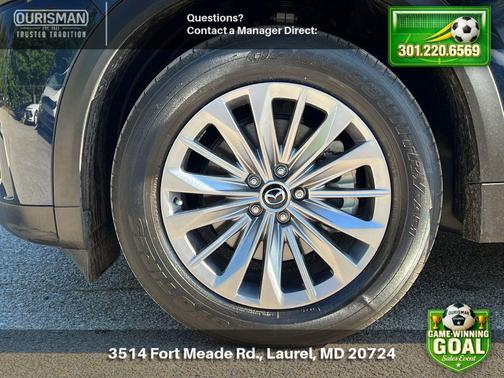 Deep Crystal Blue Mica 2024 Mazda CX-90 PHEV Preferred