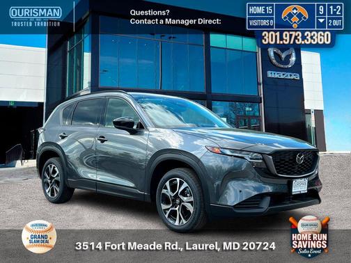Machine Gray Metallic 2026 Mazda CX-5 2.5 S Preferred Package