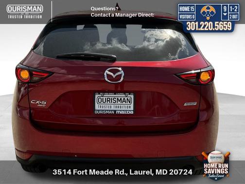 Soul Red Crystal Metallic 2019 Mazda CX-5 Grand Touring Reserve