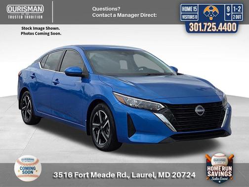 Electric Blue Metallic 2024 Nissan Sentra SV