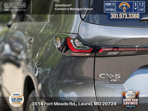 Machine Gray Metallic 2026 Mazda CX-5 2.5 S Preferred Package