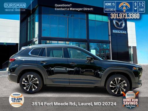 jet black mica 2026 Mazda CX-50 Hybrid Premium Plus