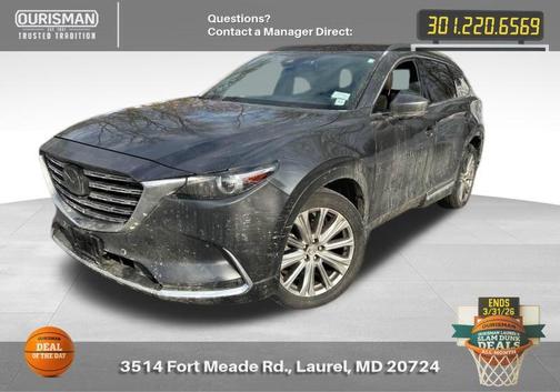 Machine Gray Metallic 2023 Mazda CX-9 Signature