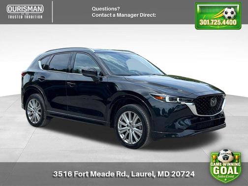 Jet Black Mica 2023 Mazda CX-5 2.5 Turbo Signature