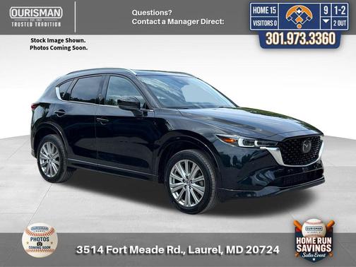 Jet Black Mica 2023 Mazda CX-5 2.5 Turbo Signature