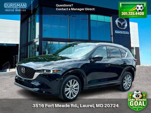 Jet Black Mica 2023 Mazda CX-5 2.5 Turbo Signature