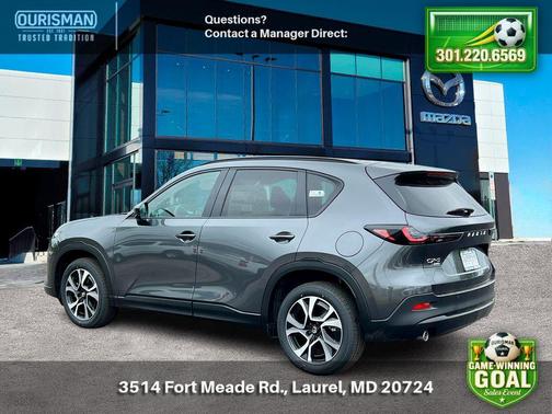 Machine Gray Metallic 2026 Mazda CX-5 2.5 S Preferred Package
