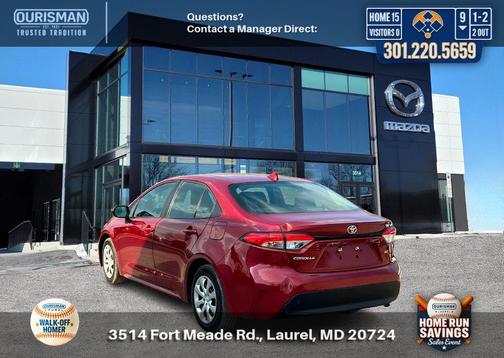 Ruby Flare Pearl 2024 Toyota Corolla LE