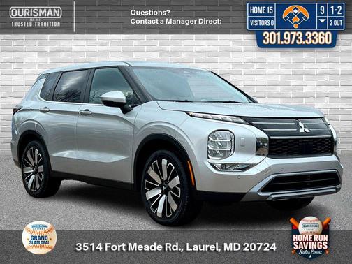Silver Alloy 2025 Mitsubishi Outlander SE S-AWC
