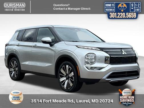 Silver Alloy 2025 Mitsubishi Outlander SE 2.5 S-AWC