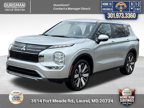 Silver Alloy 2025 Mitsubishi Outlander SE S-AWC