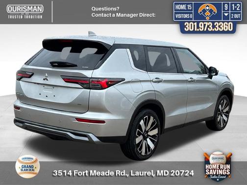 Silver Alloy 2025 Mitsubishi Outlander SE S-AWC