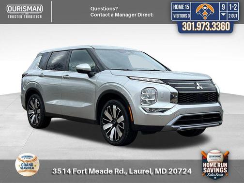 Silver Alloy 2025 Mitsubishi Outlander SE S-AWC