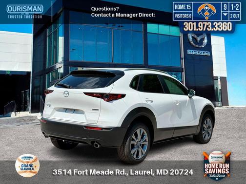 Snowflake White Pearl Mica 2026 Mazda CX-30 2.5 S Preferred Package