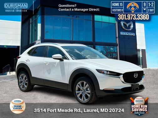 Snowflake White Pearl Mica 2026 Mazda CX-30 2.5 S Preferred Package