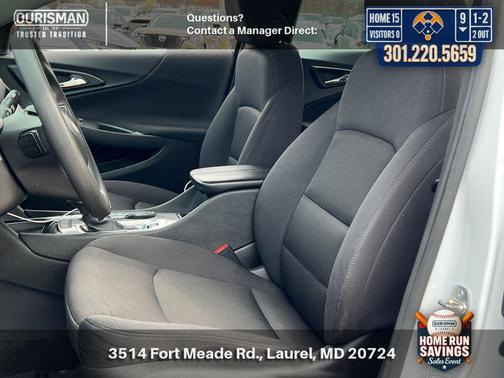 Summit White 2024 Chevrolet Malibu FWD 1LT