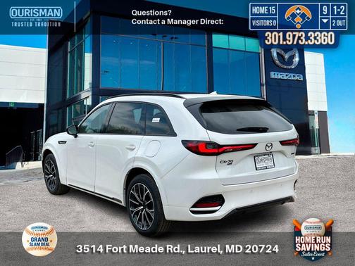 Rhodium White Premium 2026 Mazda CX-70 3.3 Turbo S Premium