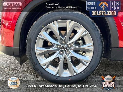 Soul Red Crystal Metallic 2026 Mazda CX-90 3.3 Turbo Preferred