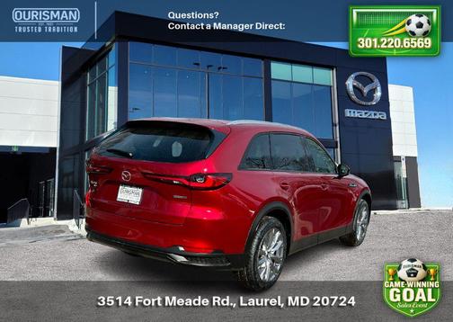 Soul Red Crystal Metallic 2026 Mazda CX-90 3.3 Turbo Preferred
