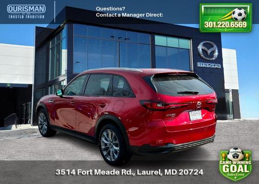 Soul Red Crystal Metallic 2026 Mazda CX-90 3.3 Turbo Preferred