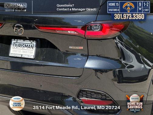 Jet Black Mica 2026 Mazda CX-70 3.3 Turbo S Premium Plus