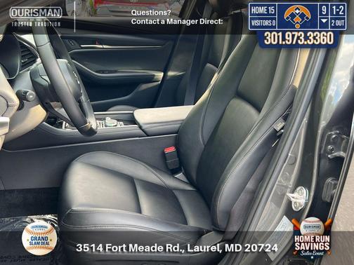 Machine Gray Metallic 2025 Mazda Mazda3 FWD w/Preferred Package