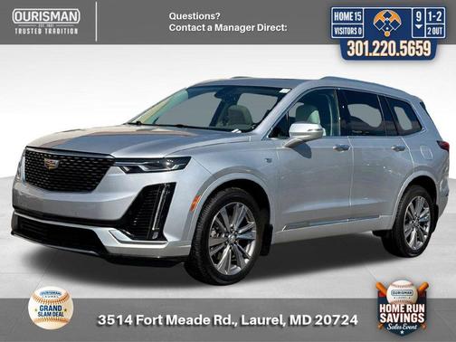 Radiant Silver Metallic 2020 Cadillac XT6 Premium Luxury AWD