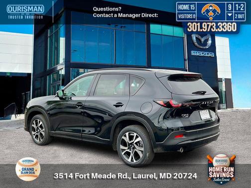 Jet Black Mica 2026 Mazda CX-5 2.5 S Preferred Package