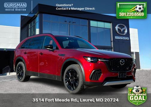 Soul Red Crystal Metallic 2026 Mazda CX-70 3.3 Turbo Premium Plus