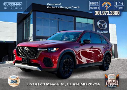 Soul Red Crystal Metallic 2026 Mazda CX-70 3.3 Turbo Premium Plus
