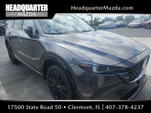 Machine Gray Metallic 2023 Mazda CX-5 2.5 Turbo
