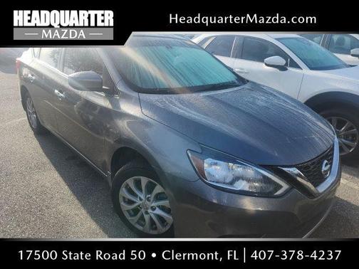 Gun Metallic 2019 Nissan Sentra SV