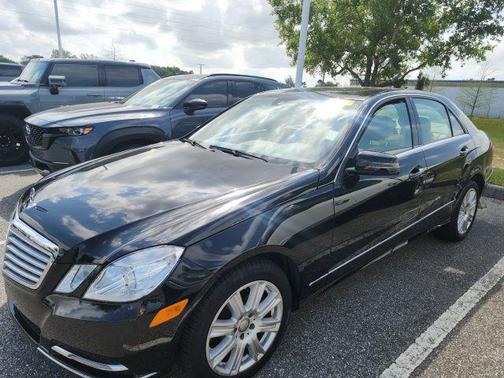 Black 2013 Mercedes-Benz E-Class E 350