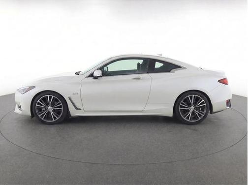 Majestic White 2019 INFINITI Q60 3.0T LUXE