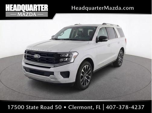 Oxford White 2025 Ford Expedition Max Platinum
