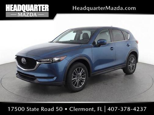 Eternal Blue Mica 2017 Mazda CX-5 Touring