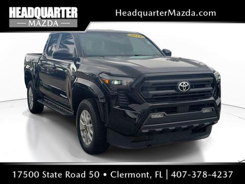Black 2024 Toyota Tacoma SR5