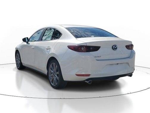 Snowflake White Pearl Mica 2026 Mazda Mazda3 FWD w/Preferred Package