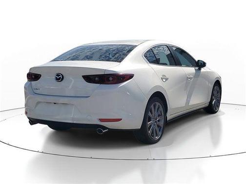 Snowflake White Pearl Mica 2026 Mazda Mazda3 FWD w/Preferred Package